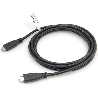 Equip 128887 USB, USB 2.0 USB C, 2m, černý