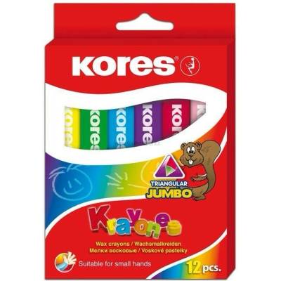 Kores Voskovky Krayones Jumbo 12 barev