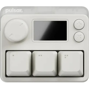 Pulsar Lab XPad Mini White Геймърска мини клавиатура (PLXPM101)