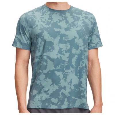 Мъжка тениска Under Armour Launch Elite Print S/S Running shirt - Serpentine / Jasper Blue (216-6573-0212)