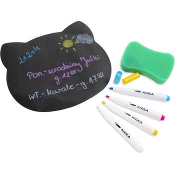 Image 1 of kidea - Комплект магнитна дъска с тебеширени маркери 92000