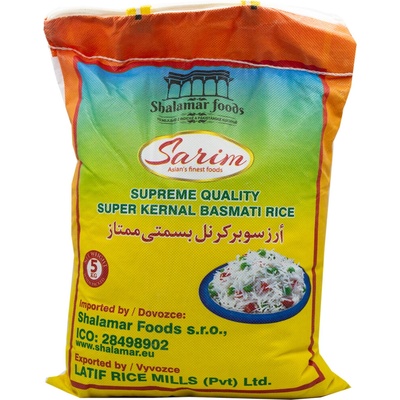 Shalamar Foods Basmati rýže výběrová 5 kg