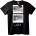 NOONEBRAND Тениска Любов и Polaroid - XL, Black