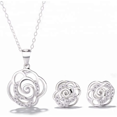 Silenti Jewelry Сребърен комплект "Признателност