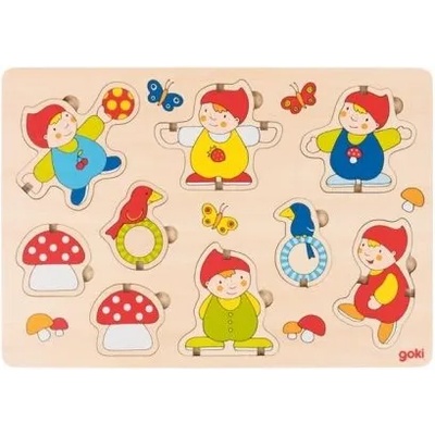 Goki - Дървен стоящ пъзел (57470)