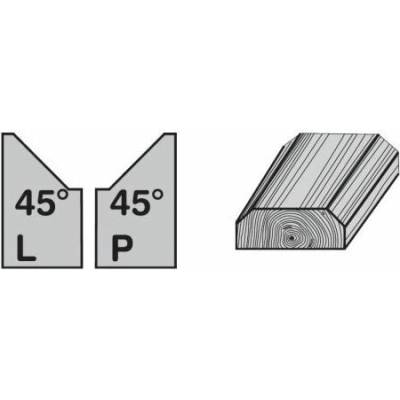 Tvarový nůž úhlový 8x45° P