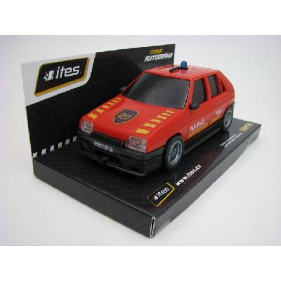 Škoda Favorit HASIČI model SRC Night Race 1:28 Autodráha Faro