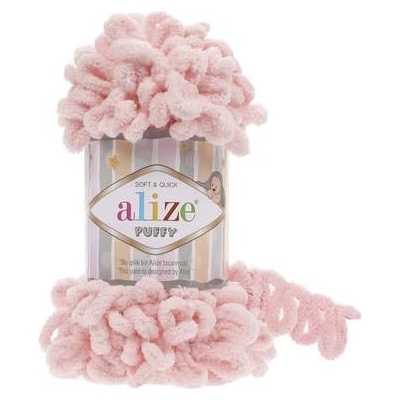 Alize Puffy - 340 Pudrová ružová