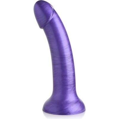 Strap U G-Tastic 17, 8cm Metallic Silicone Dildo Purple
