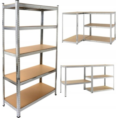 Malatec 23768 180x90x40 cm Kovový úložný regál