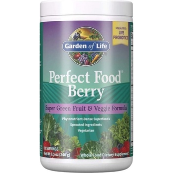 Garden of Life Perfect Food Berry | Fruit & Veggie Formula [240 грама] Натурален
