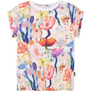 DEDICATED Дамска тениска DEDICATED Women's T-Shirt Visby Fantasy Flowers T-shirt - Multi Color - размер XS (916-3972-0111)