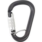 AustriAlpin HMS карабинер Austrialpin HMS Rondo Aluminium 3-way Autolock Selfie HMS carabiner - Black Anodized - размер One Size (323-0047-0411)