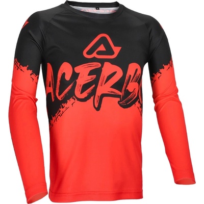 Acerbis ACERBIS dres junior MX LINEAR čierna/červená XL