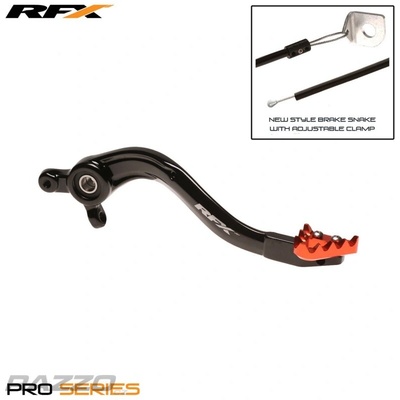 Brzdový pedál RFX ST Rear Brake Pedal KTM SX-F 250/350/450F SX 125/250 16 Orange