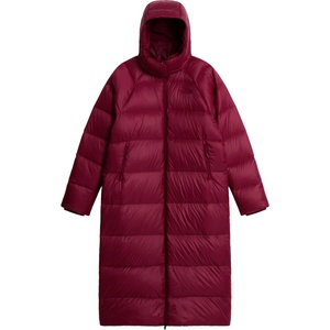 The North Face Дамско палто The North Face Women's Hydrenalite City Long Down Hooded Parka Coat - Burgundy Crush (102-4890-0512)
