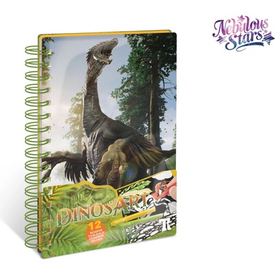 DinosArt Zamatové omaľovánky