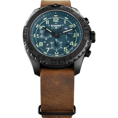 Traser P96 Outdoor Pioneer Evolution Petrol kůže