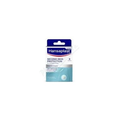BEIERSDORF Hansaplast Second Skin náplast hydrokoloidní 6 ks