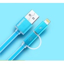 Remax AA-1145 Micro USB/lightning, modrý