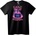 NOONEBRAND Тениска Нощ на Игри Животни - 3XL, Black