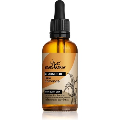 Soaphoria Organic Almond Oil бадемово олио 50ml