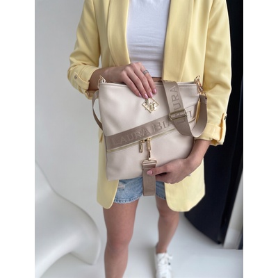 Laura Biaggi Béžová crossbody