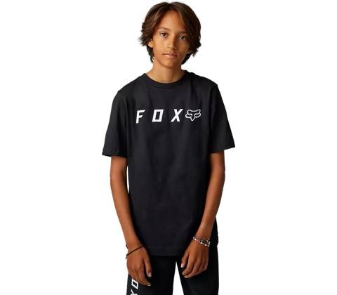 FOX Yth Absolute Ss Tee Black