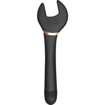 SuperLove Thrusting Wrench Vibrator Black