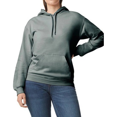 Gildan Unisex mikina s kapucňou GSF500 Dark Heather