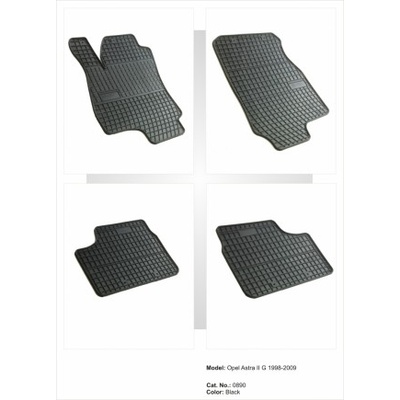 FroGum Гумени стелки Frogum за Opel Astra G 1998-2009 г (pa 0696-51266)