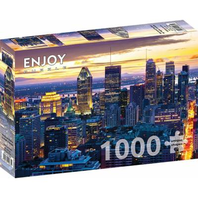 ENJOY Noční Montreal Kanada 1000 dielov