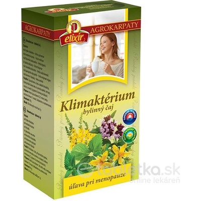 Agrokarpaty NA KLIMAKTERIUM bylinný čaj čistý prírodný produkt 20 x 2 g