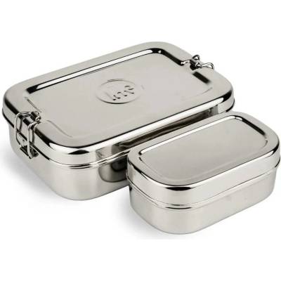 Elephant Box – Nerezový svačinový box Jumbo 2v1 (1200 ml + 350 ml)