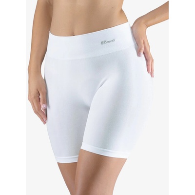 Gina Dámske boxerky s dlhšou nohavičkou 03019P biela