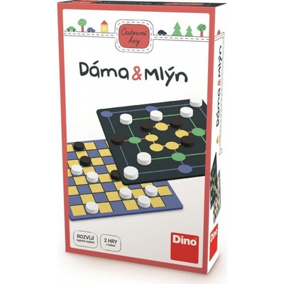 Dino Dáma a mlýn, cestovní hra