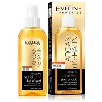 Eveline Cosmetics Argan vlasový olej 8v1 150 ml