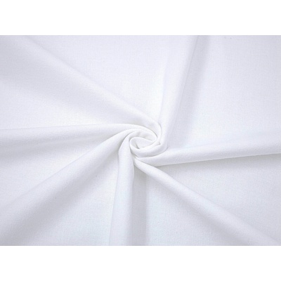 Mirtex Látka FLANEL 150/100 Bílá šíře 150cm