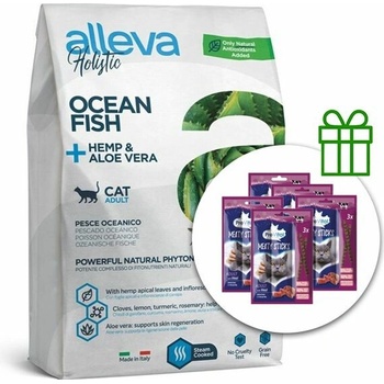 Alleva HOLISTIC cat adult ocean fish hemp aloe vera 1,5 kg