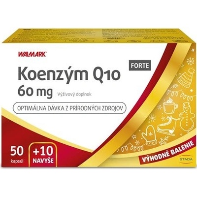 Walmark Koenzym Q10 Forte 60mg 50+10 tabliet Promo2022