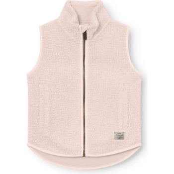 Mini A Ture Детски поларен елек Mini A Ture Kid's Matbattal Vest Fleece vest - Shell Rose - размер 116 (703-6702-0511)