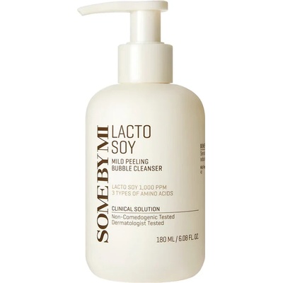 Some By Mi Lacto Soy Mild Bubble Peeling Cleanser - Ексфолираща пяна с лактобацили 180мл