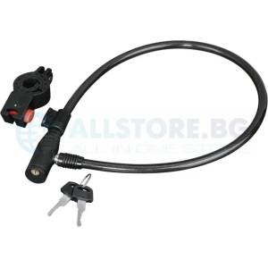 Hama Заключващо устройство за велосипед, 65 см, 178109 (hama-178109) - Allstore