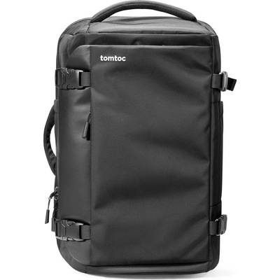 Tomtoc Travel Laptop Backpack (T66M1D1) - Durable Recycled Fabric, 17“, 40l - Black – Zboží Mobilmania