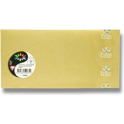 Obálka CF - DL zlatá samolep. 120g. (20ks) 446265