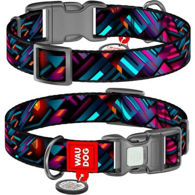 WAUDOG Obojek pro psa Nylon ENDLESS WORLDS