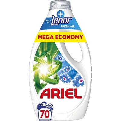 Ariel + Touch of Lenor Fresh Air Tekutý prací prostriedok 70 PD