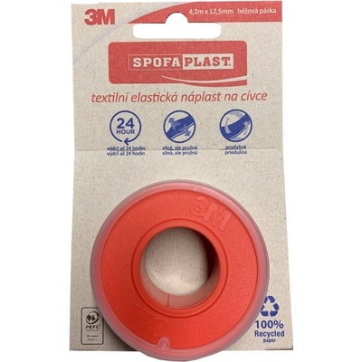 3M Spofaplast 131N textilná elastická 4,2 m x 12,5 mm