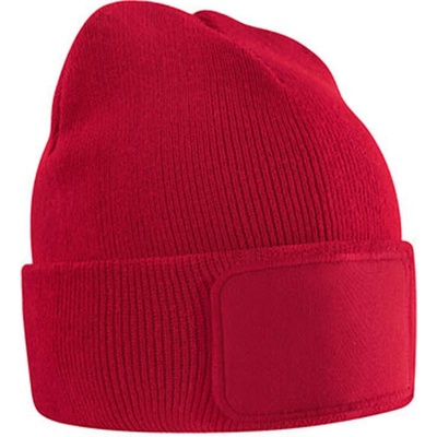 Beechfield Detská originálna čiapka s nášivkou B445B Classic Red