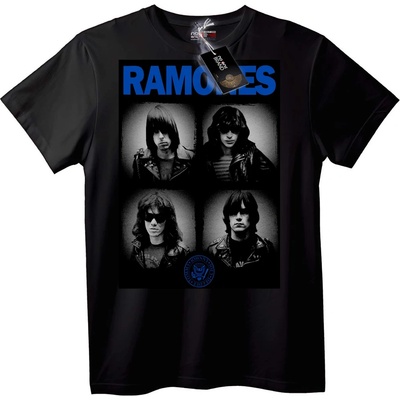 NOONEBRAND Тениска Ramones - M, White